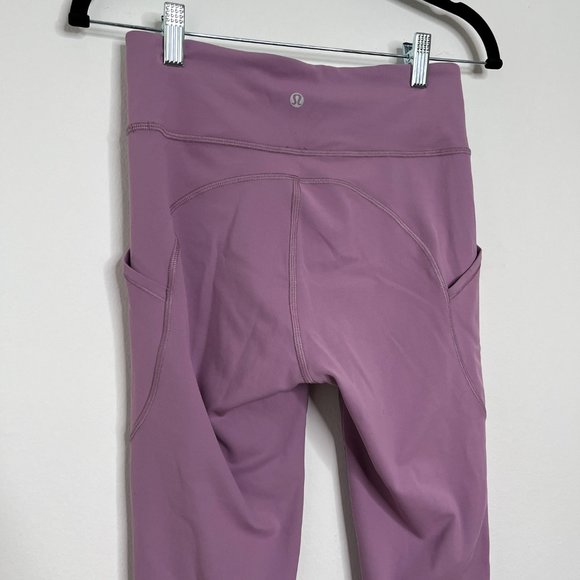 Lululemon Invigorate High-Rise Tight 25" - Light Purple Size 6 - Picture 8 of 9